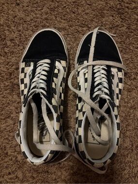 Checkered Vans